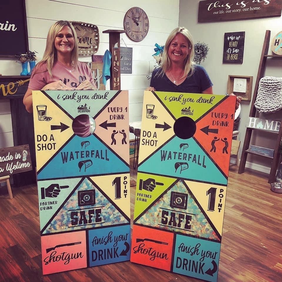 8/21/2020 Date Night! Customized Cornhole Sets 6pm-8pm
