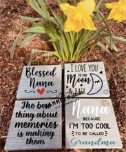 Mother's Day 4 pack of 8x8 frames