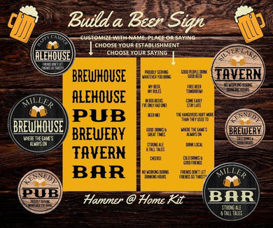 08/19/2020-BUILD A BEER SIGN 6:30pm-8:30pm